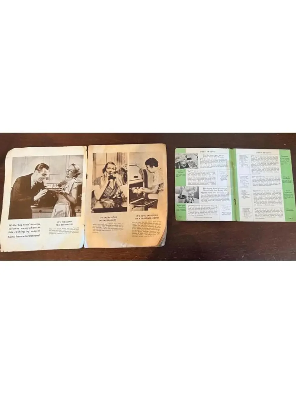 Vintage Cookbook Collection – Set of 6, Recipes from 1928-1996